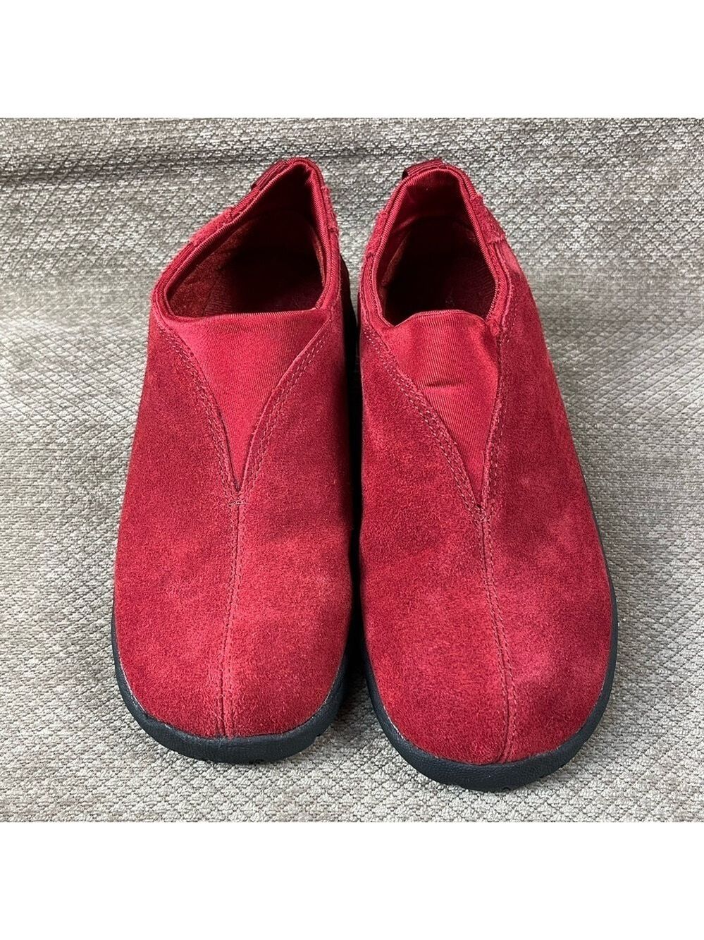 Route 66 Shoes Red Leather Step In Loafers Womens Size 8 EUC - Picture 13 of 13